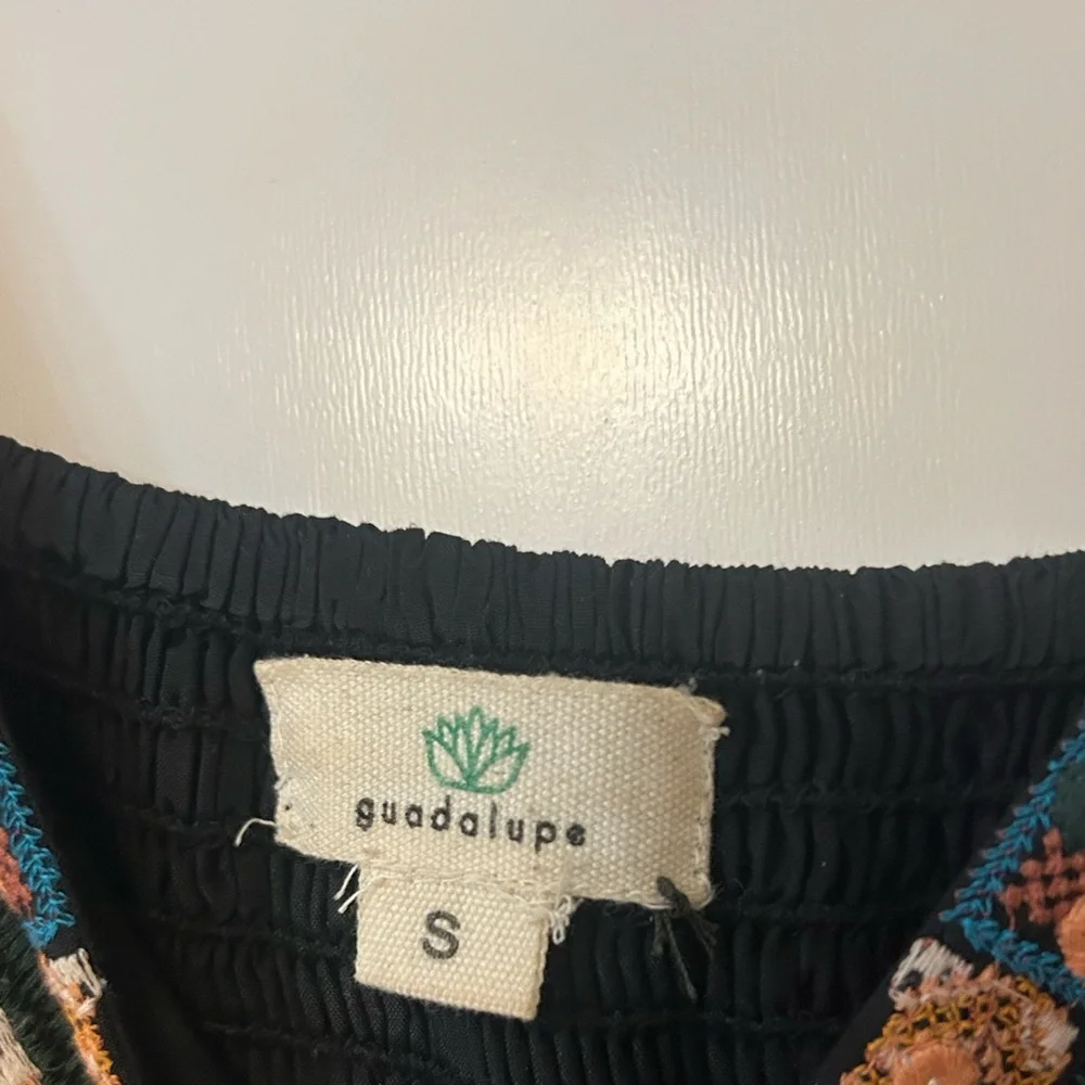 Guadalupe Moana embroidered tiered boho maxi dress - Picture 8 of 11
